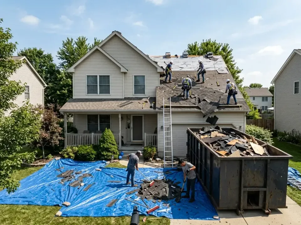 roof-replacement-debris-remova-004 — frequently asked questions, Cheapest Dumpster Rentals in Mount Repose, OH